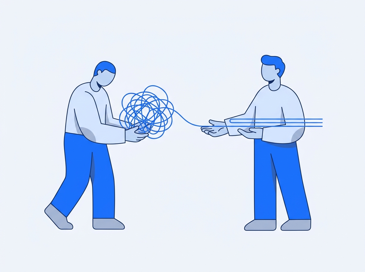 Untangling a client's inherited frustration